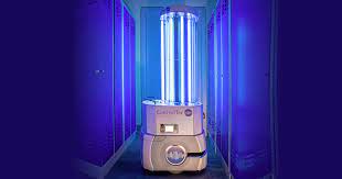 UV disinfection robot