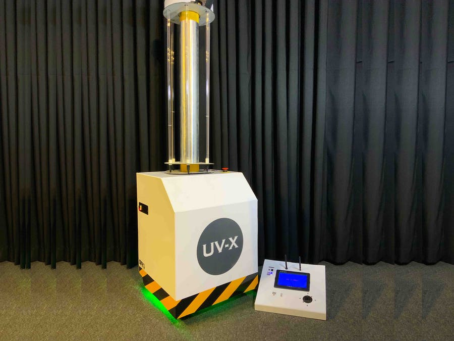 uv disinfectant sheets robots