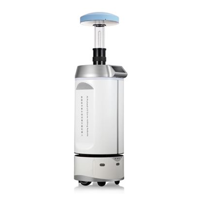 pulsed UV light robot hospital disinfection